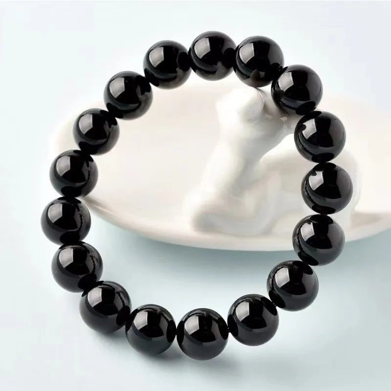 π Obsidian Protection & Inner Strength Bracelet