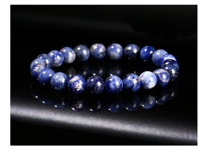 🔵 Dark Blue Sodalite Truth & Emotional Insight Bracelet