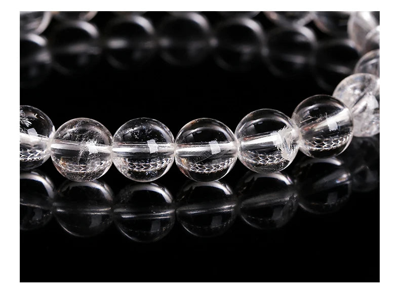 🤍 Clear Quartz Amplification & Harmony Bracelet