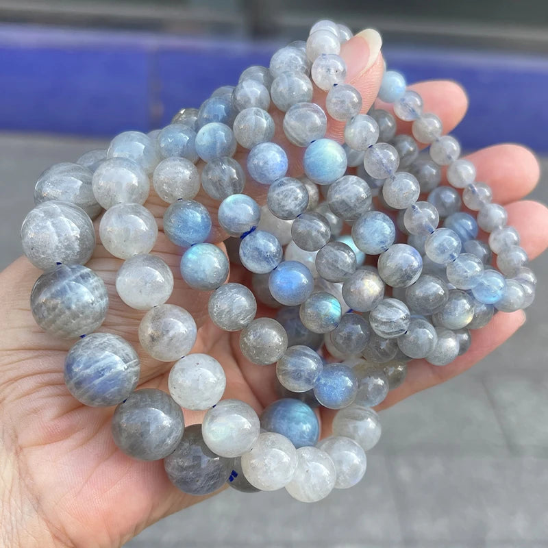 🌕 Moonstone Intuition & Flow Bracelet