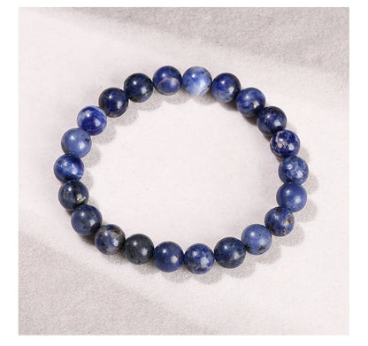 🔵 Dark Blue Sodalite Truth & Emotional Insight Bracelet