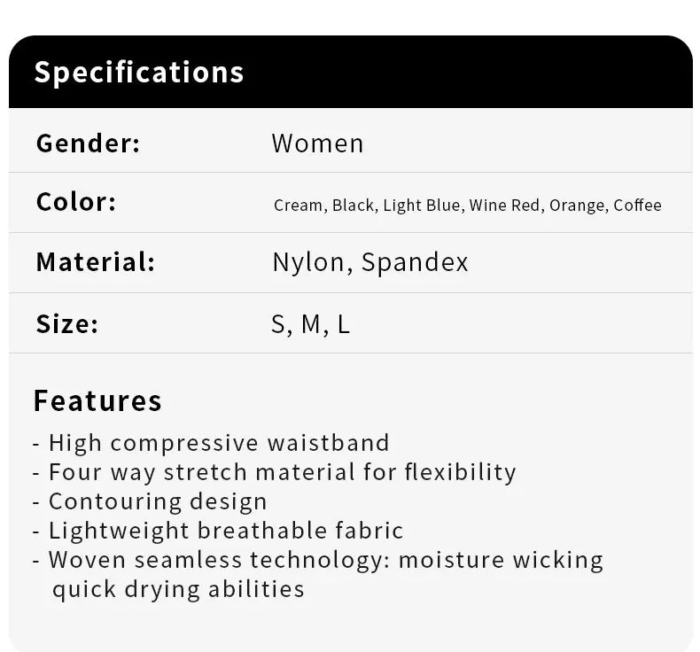 High Waisted Sculpting Yoga Pants – Women’s Stretch Fitness Leggings with Contouring Design (Running & Workout)