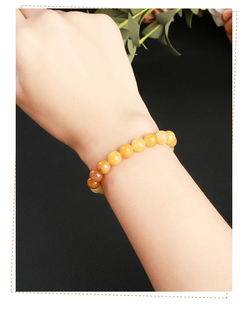 🌞 Yellow Aventurine Positivity & Power Bracelet