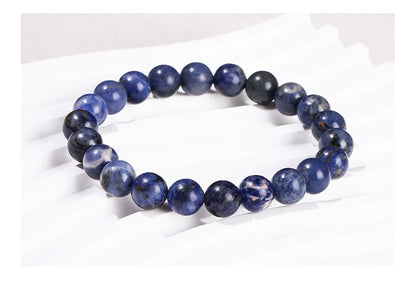 🔵 Dark Blue Sodalite Truth & Emotional Insight Bracelet