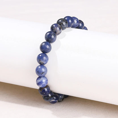 🔵 Dark Blue Sodalite Truth & Emotional Insight Bracelet