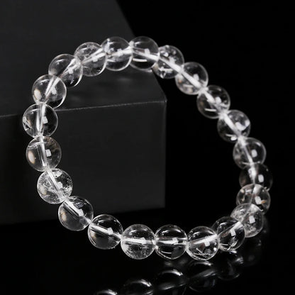 🤍 Clear Quartz Amplification & Harmony Bracelet