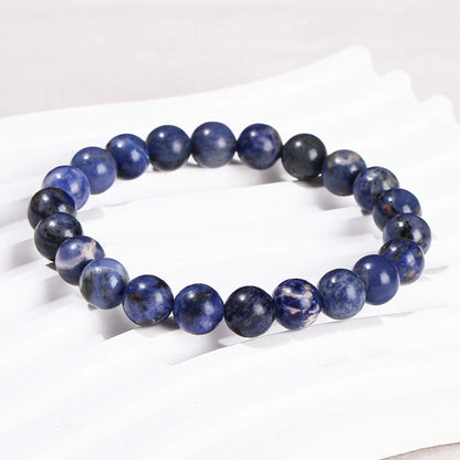 🔵 Dark Blue Sodalite Truth & Emotional Insight Bracelet