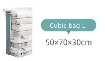 No-Pump Vacuum Storage Bags – Large Compression Bags for Clothes & Blankets (Space-Saving, Dust-Proof)