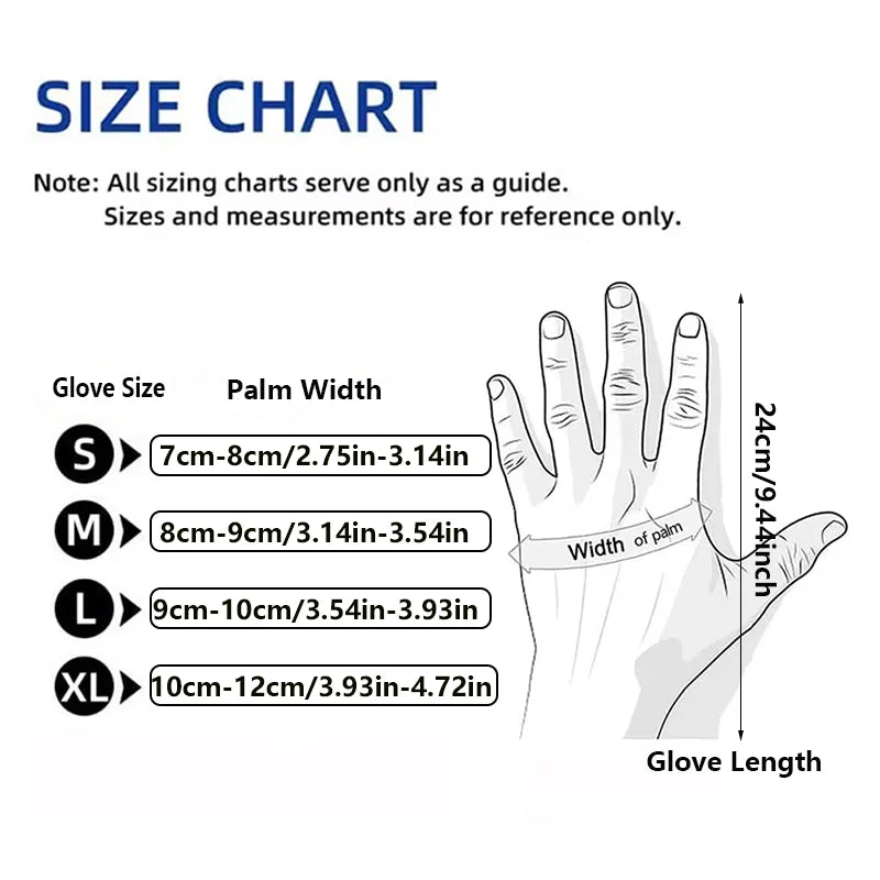 100PCS Disposable Black Nitrile Gloves for Household Use Latex Free Powder Free Gloves