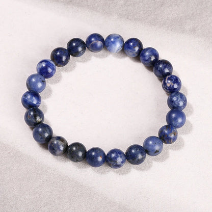 🔵 Dark Blue Sodalite Truth & Emotional Insight Bracelet