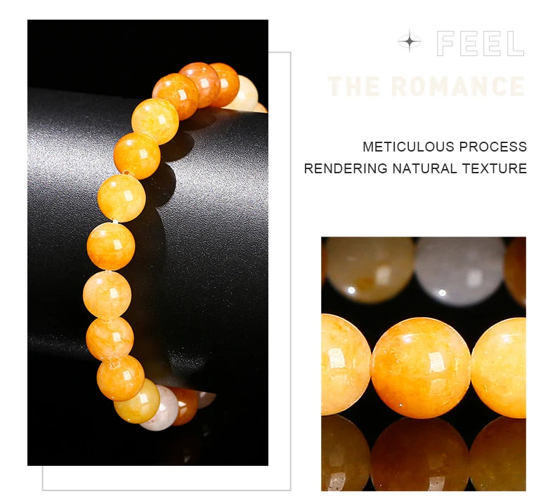 🌞 Yellow Aventurine Positivity & Power Bracelet