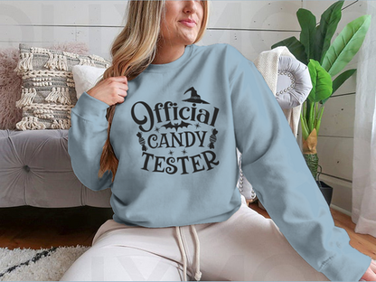 Official Candy Tester Halloween Sweatshirt