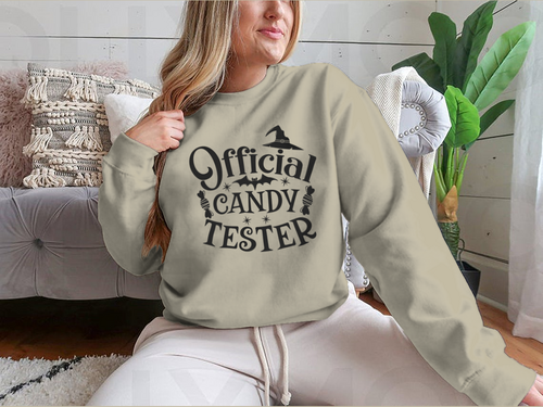 Official Candy Tester Halloween Sweatshirt